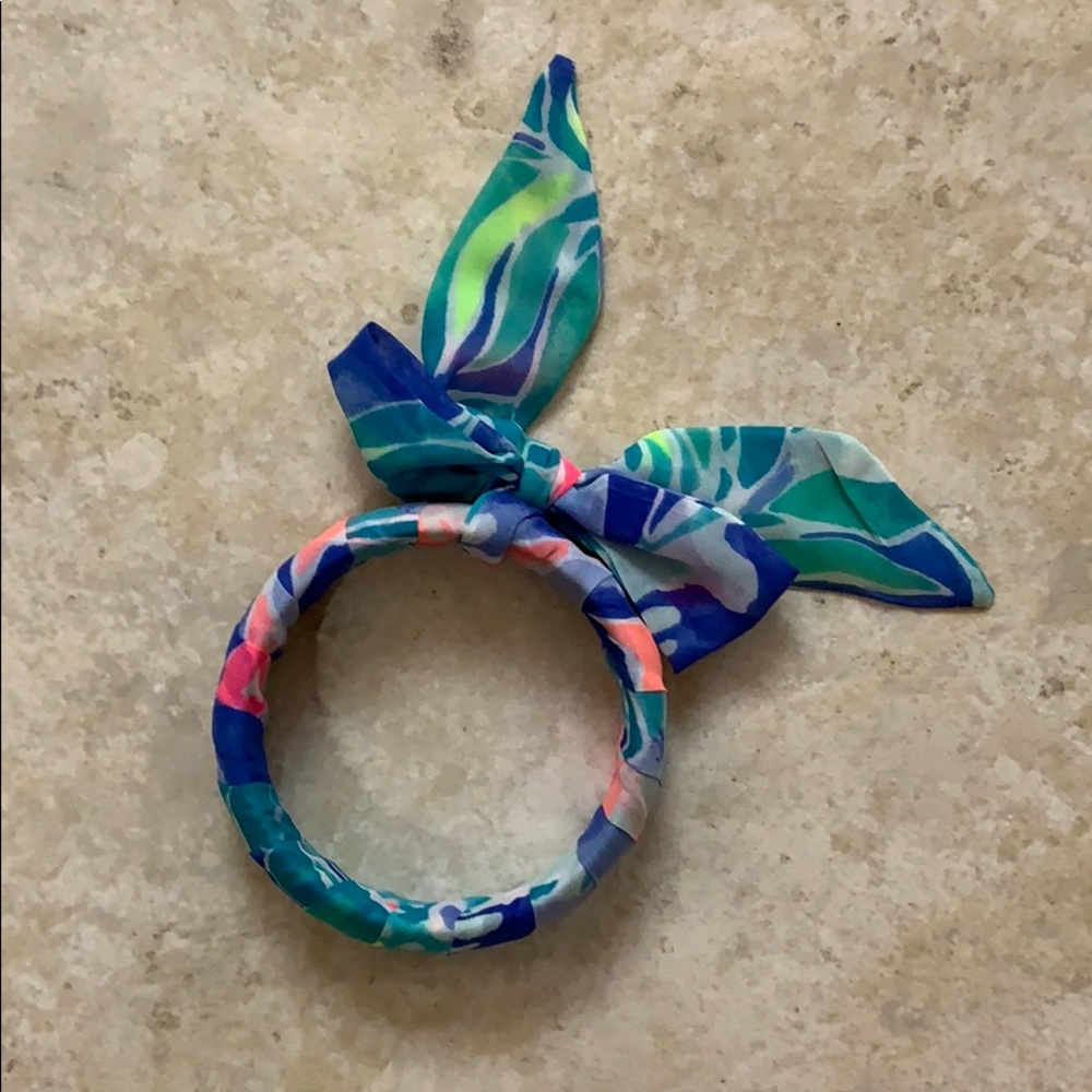 Lilly Pulitzer Fabric Wrapped Bangle